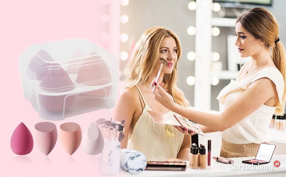Zestaw 4 gąbek BeautyBlender do makijażu Unisex