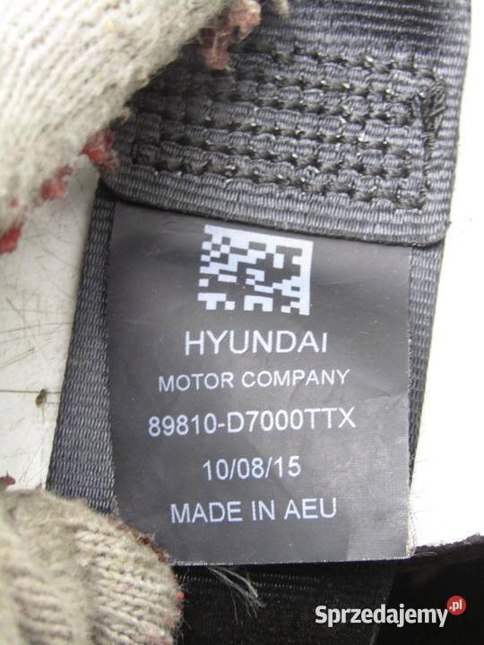 PAS BEZPIECZEŃSTWA LEWY TYŁ TYLNY HYUNDAI TUCSON sprzedam