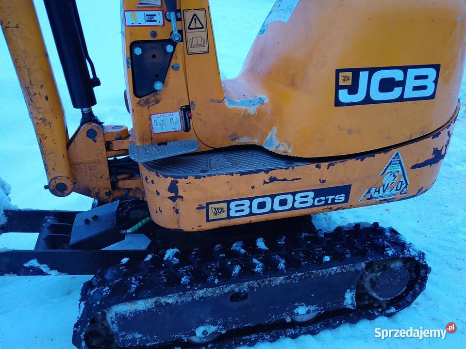 Minikoparka JCB 8008 lubelskie Biłgoraj sprzedam