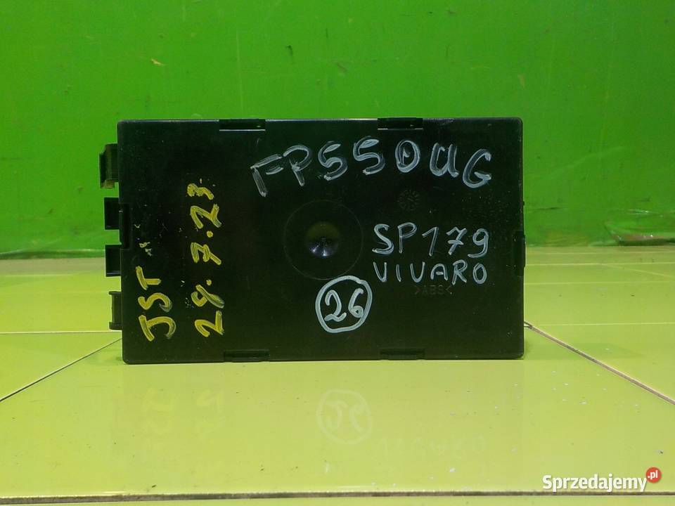 OPEL VIVARO I A 19 D 05r modul komfortu Wyposażenie elektryczne mazowieckie Suków