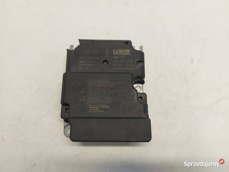 Audi Q8 ETRON sensor moduł centralka airbag