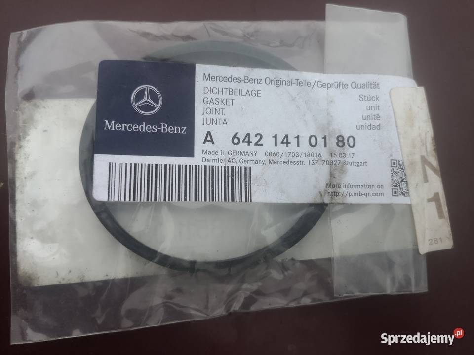 Uszczelki oryginalne mercedes Błaszki