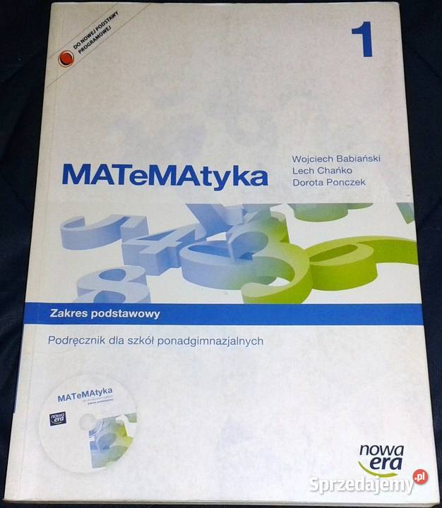 Matematyka 1 Zakres Podstawowy W Babiański L Pozostałe lubelskie