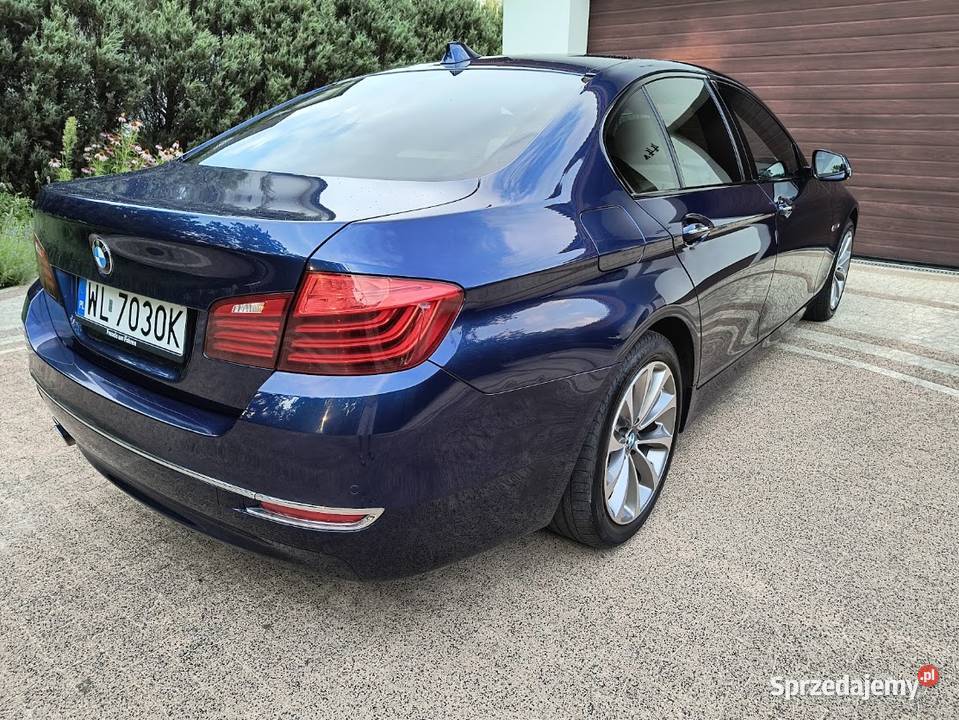 BMW Seria 5 Sprzedam 520d 190 F10 Sedan 2016 mazowieckie Jachranka