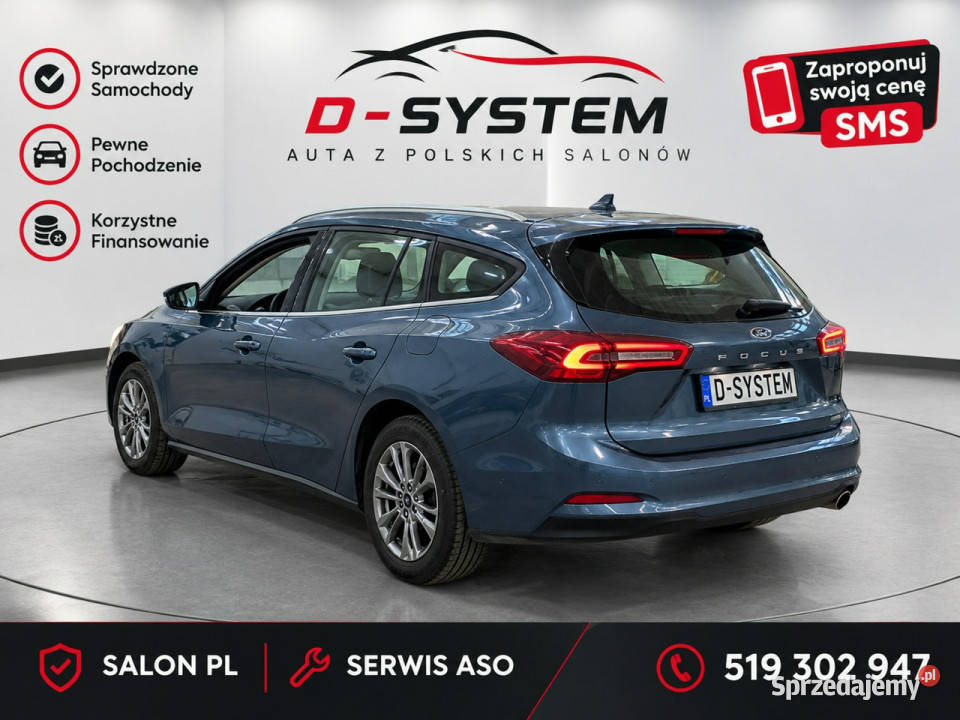 Ford Focus 23 Salon Polska 1Właściciel GW czujnik parkowania Białystok