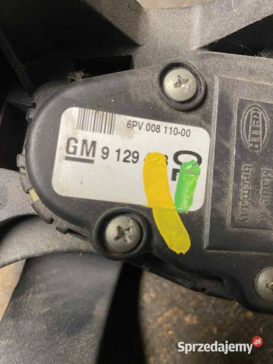 Pedał gazu potencjometr opel corsa GM 9129423 osobowe śląskie