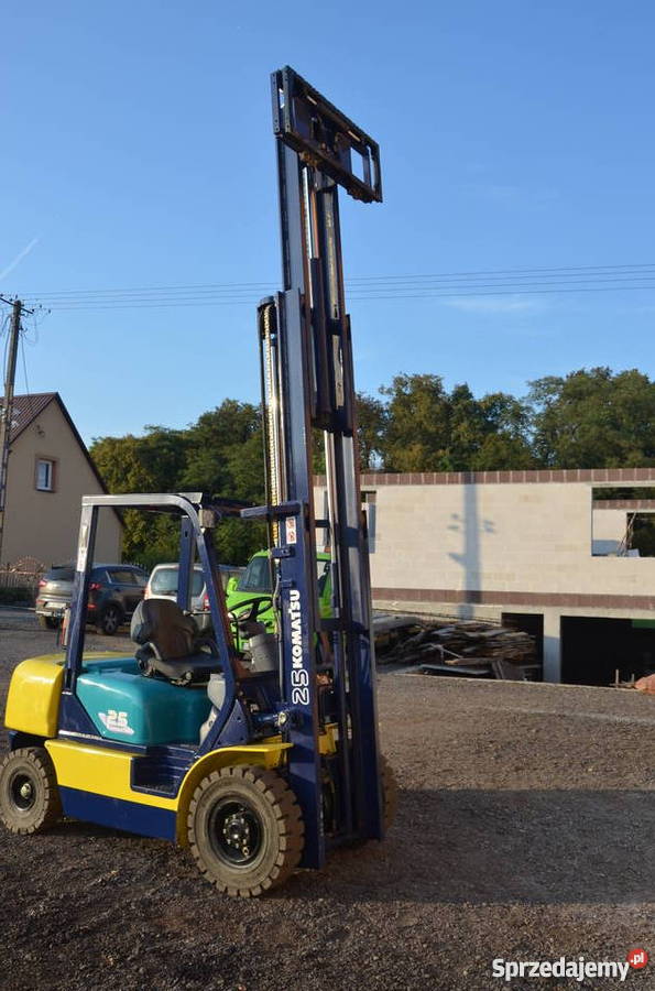 Wózek widłowy Komatsu FD25T14 TRIPLEX Nowa Wieś Wielka