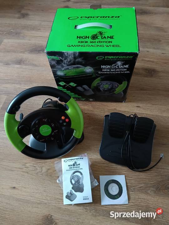Kierownica z PedaŁami Esperanza Xbox3603PC Piła