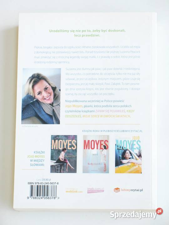 Kolory pawich piór Jojo Moyes Kraków