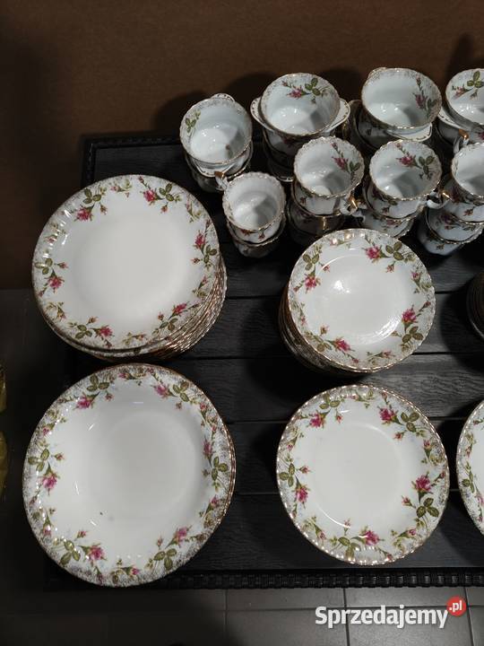 Zestaw kawowo obiadowy Iwona 120 elementów Aleksandrów Łódzki