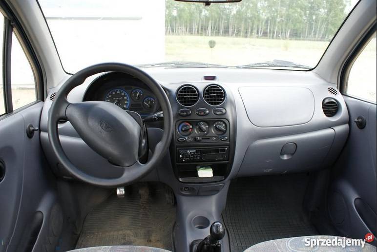 Daewoo Matiz 2000r elszybycentr zamek alarm Gniezno