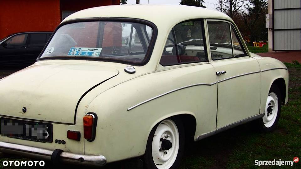 Syrena 105 w stanie oryginalnym na chodzie z Nowy Dwór Gdański
