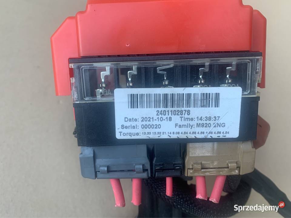 Renault Koleos 2 II lift Klema plusowa wyposażenie elektryczne zachodniopomorskie