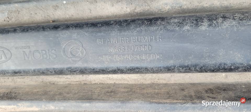 BELKA ZDERZAKA TYŁ TYLNA KIA CEED III 3 śląskie Ruda Śląska