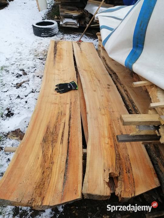 Bale foszty deski dąb jesion modrzew stolik Przysucha