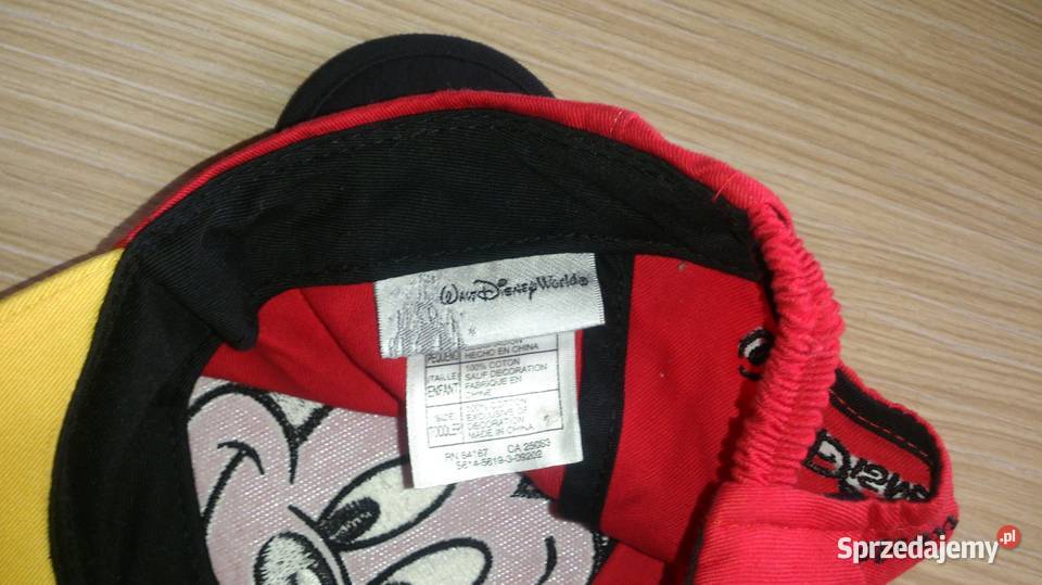 Czapeczka Mickey Mouse Disney nowa Nakrycia głowy Kraków sprzedam