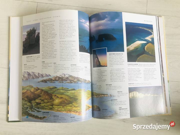 NOWA Książka Krajobrazy Ziemi Siły Natury Łódź sprzedam