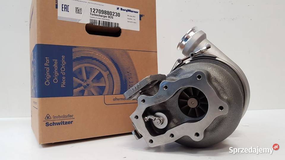 Nowa turbosprężarka BorgWarner KKK 12709880230 mazowieckie sprzedam