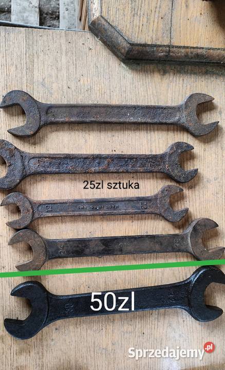 Klucze płaskie 11 różne rozmiary sprzedam
