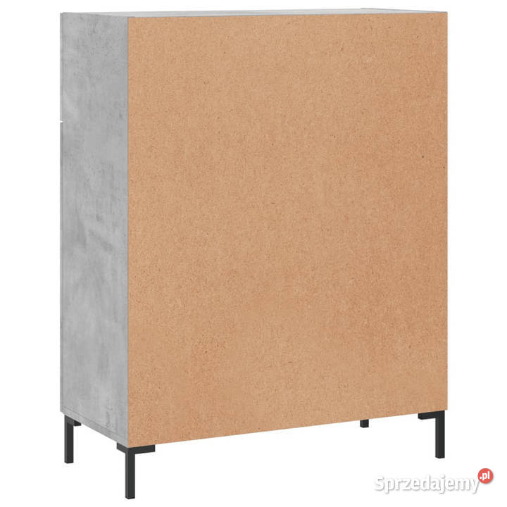 Szafka szarość betonu 695x34x90 materiał