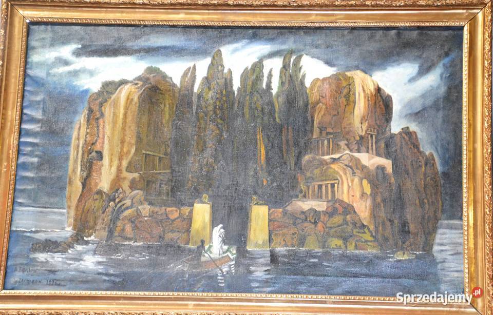 Wyspa umarłych ABcklin kopia SZacharow 1926 r Bronisze