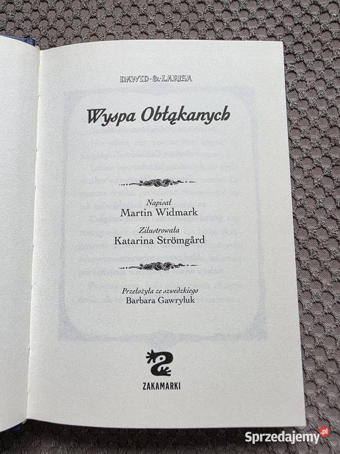 Martin Widmark seria DavidLarisa wiek 914 lat Książki i Podręczniki Kraków