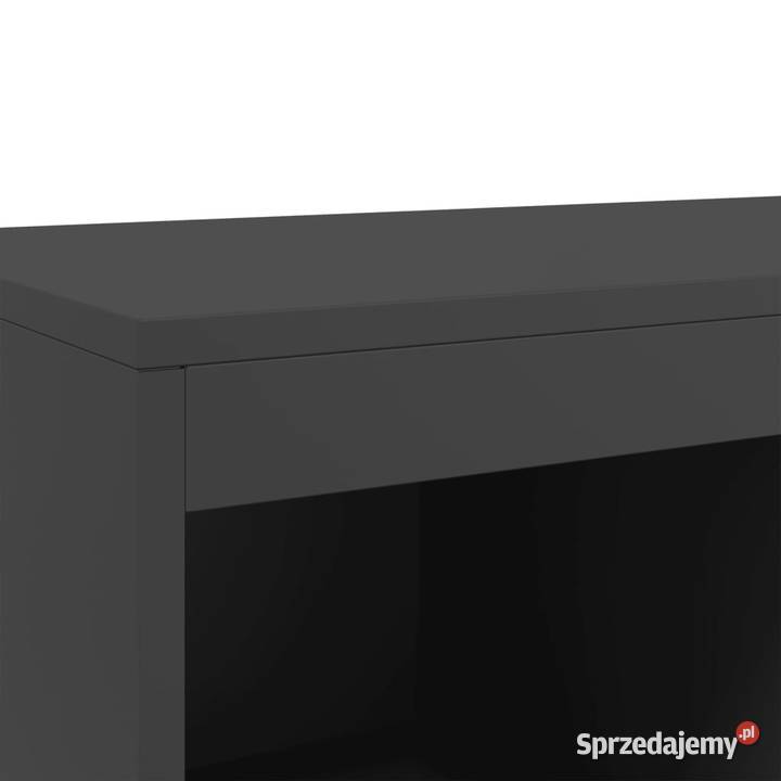 Szafka czarna 68x39x1115 stal WM846602