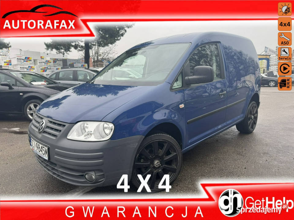 Volkswagen Caddy 4MOTION6 Biegów Klimatyzazcja światła przeciwmgielne Cieszyn