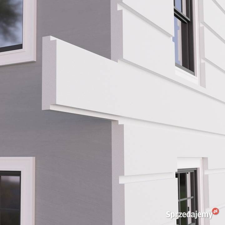 Elewacja ozdobna sztukateria elewacyjna Białystok