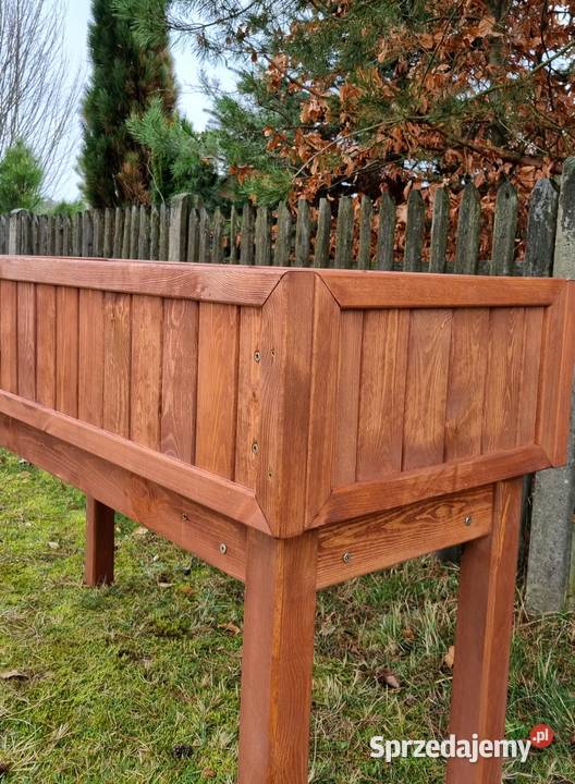 Zielnik na nogach warzywnik skrzynia ogrodowa śląskie Kalety