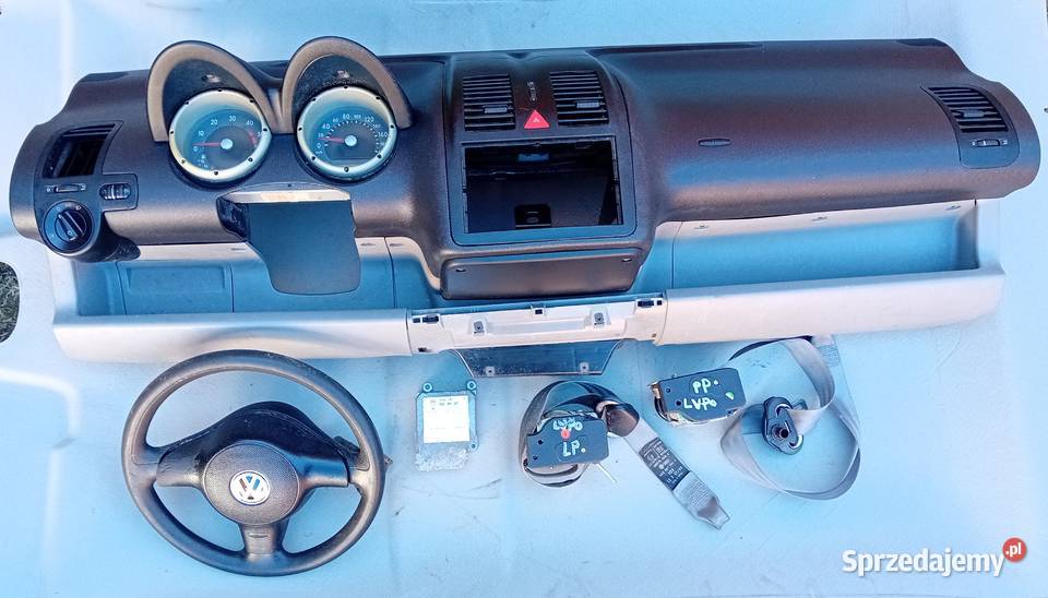 Deska konsola Air bag pasy komplet VW Lupo polo Nysa