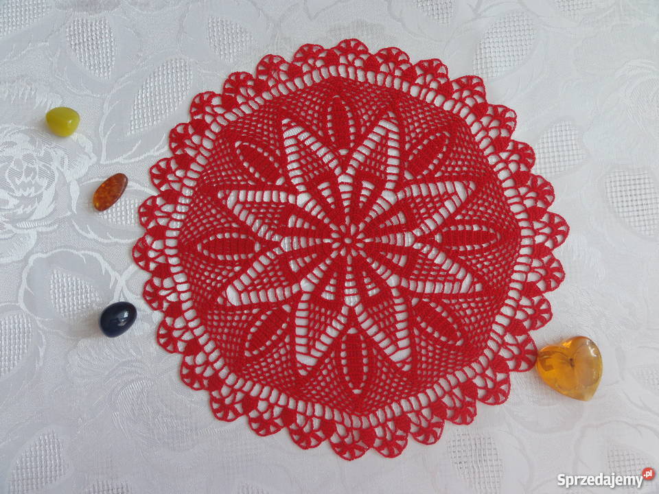 Kolorowe serwetki na szydełku lubelskie Lublin sprzedam