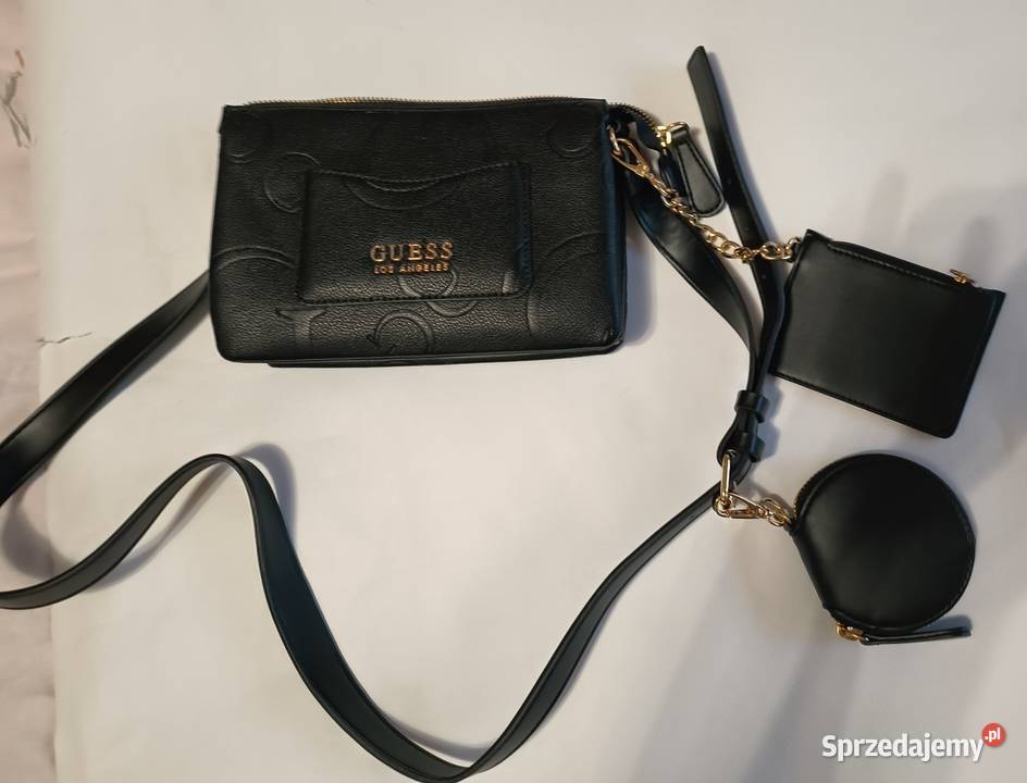 Torebka Guess 3 w 1 nowa czarna