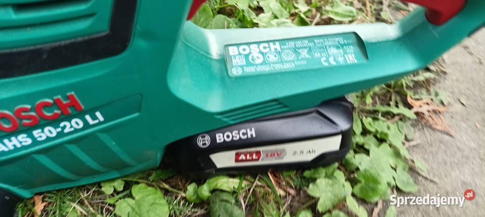 Nożyce do żywopłotu Bosch 5020 liion Sędziszów