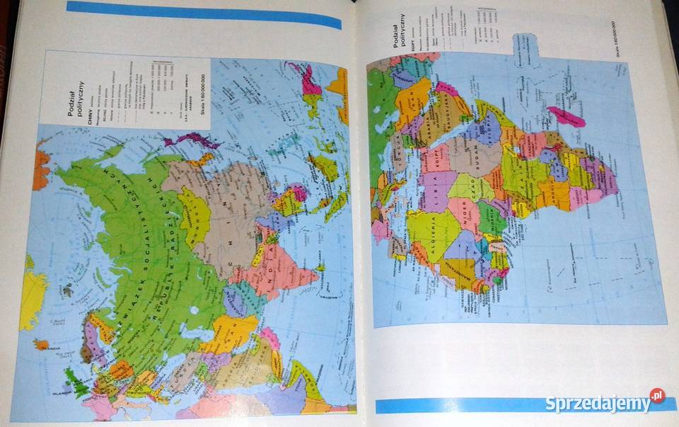Polityczny atlas świata Nowe czasy H Kowalczyk J Chełm