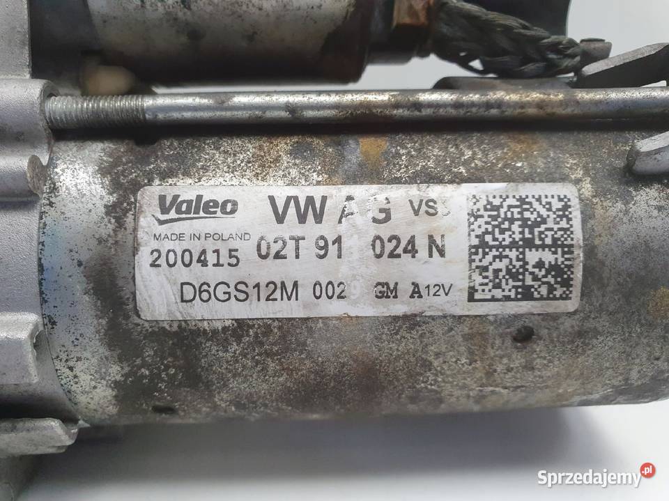 Seat Ibiza IV 14 16V ROZRUSZNIK valeo 02T911024N Janów