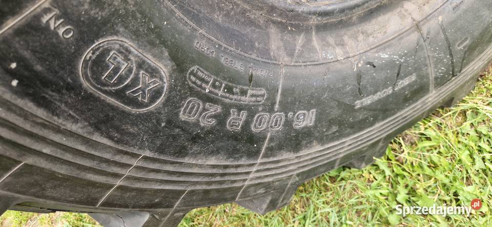 1600R20 160020 Michelin XL Goodyear Unisteel Nowe Miasto Lubawskie