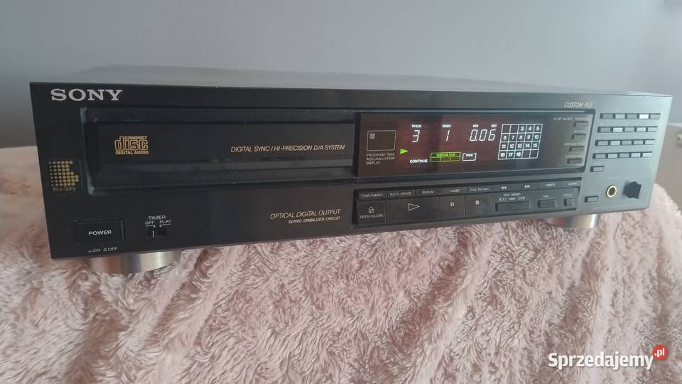 Odtwarzacz CD Sony cdp 970 Trzebuska