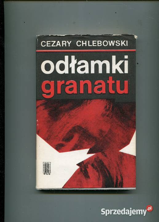 Odłamki granatu Chlebowski twarda z obwolutą zachodniopomorskie Szczecin