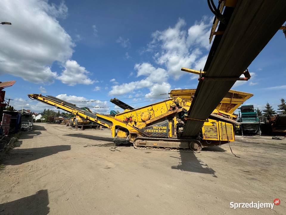 Keestrack Novum Mobilny przesiewacz Warrior Pozostałe Kołodziejewo sprzedam