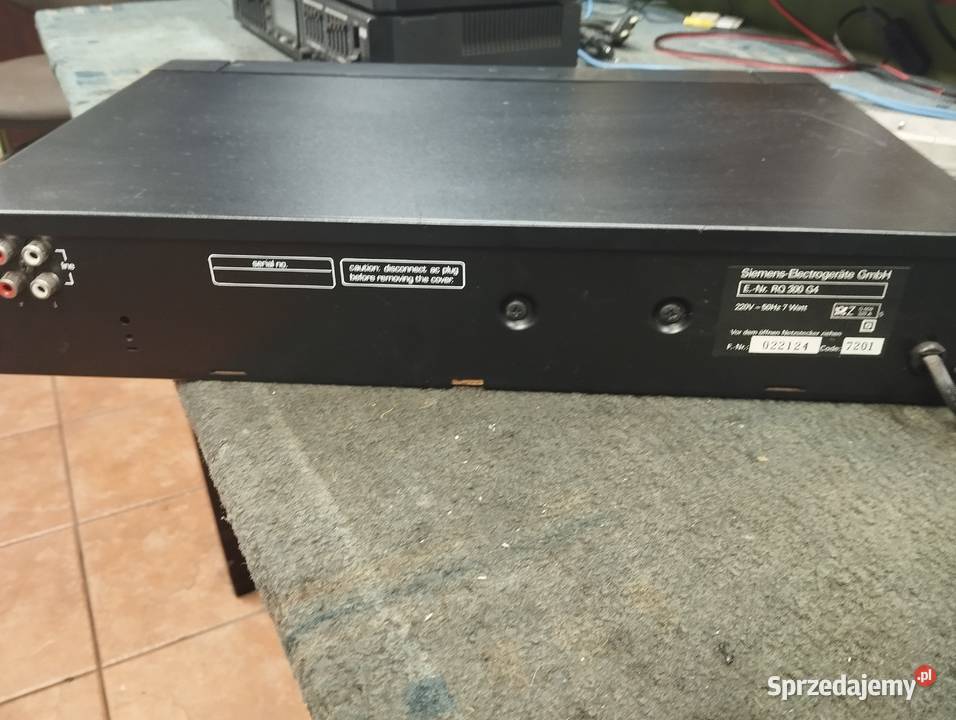 Korektor graficzny Equalizer Siemens RQ 300 Pozostałe Zabrze