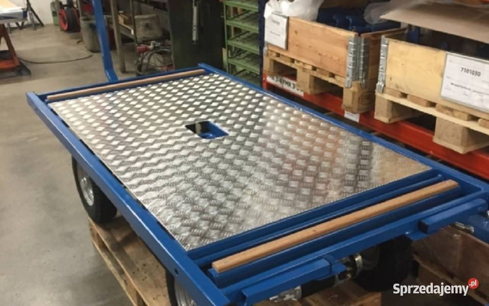 Wózek platformowy elektryczny do transportu płyt Lublin