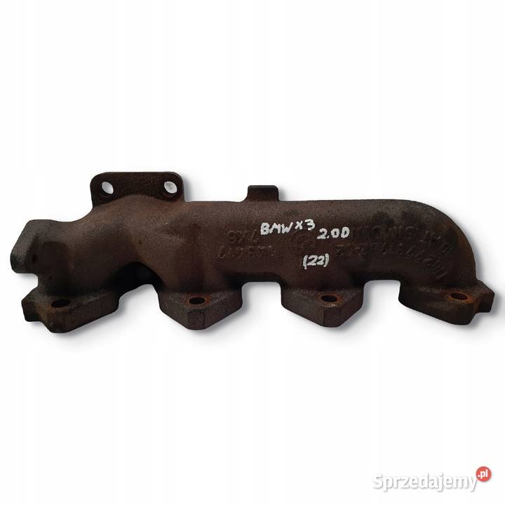 KOLEKTOR WYDECHOWY BMW E87 E90 X3 20 D 7791762 Kolektory wydechowe Chełm sprzedam