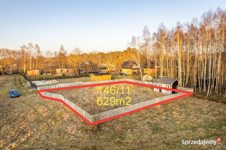 Działka 629m2 Żarnowska Dębowa polna