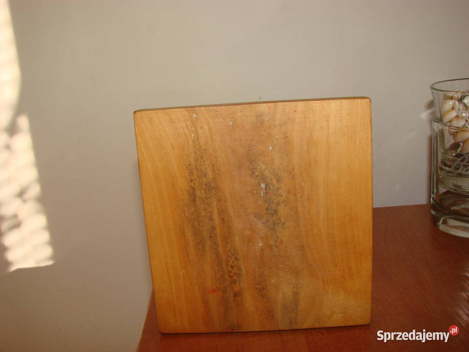 drewniany świecznik szachowy Rękodzieło pomorskie Pruszcz Gdański