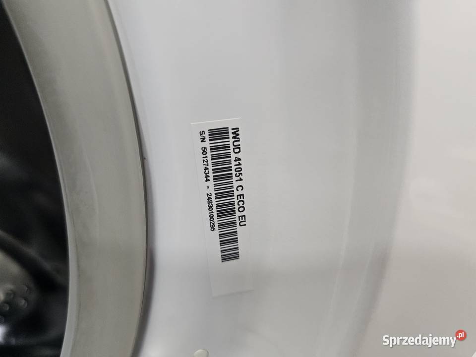 Pralka Indesit IWUD 41051 C ECO EU Slim 4 1000 Pozostałe Warszawa