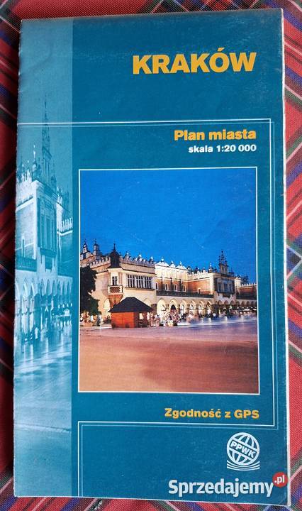 Kraków plan miasta 120 000
