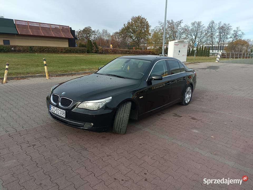 BMW e60 Sprzedam zamienię łódzkie Zduńska Wola
