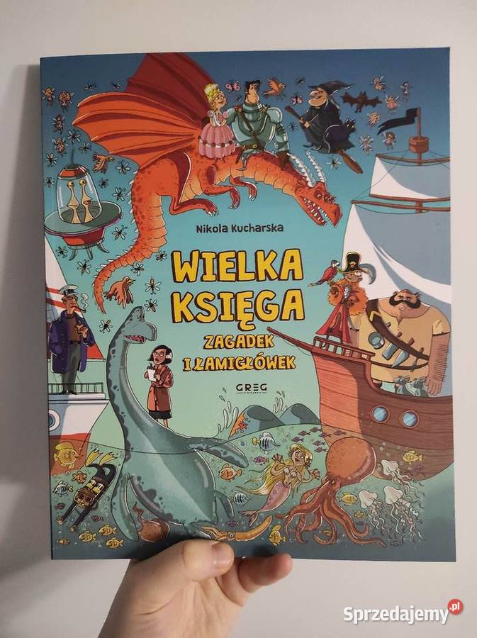 Nowa książka wielka księga zagadek i łamigłówek
