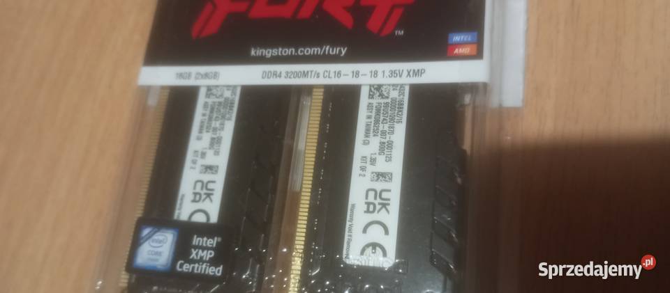 Kingstone Pamięć RAM DDR4 16Gb RAM Fury Beast Radom